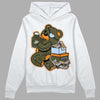 Jordan 5 "Olive" DopeSkill Hoodie Sweatshirt Bear Steals Sneaker Graphic Streetwear - White 