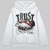Jordan 4 “Black Cat” (2025) DopeSkill Hoodie Sweatshirt Trust No One Graphic Streetwear - White