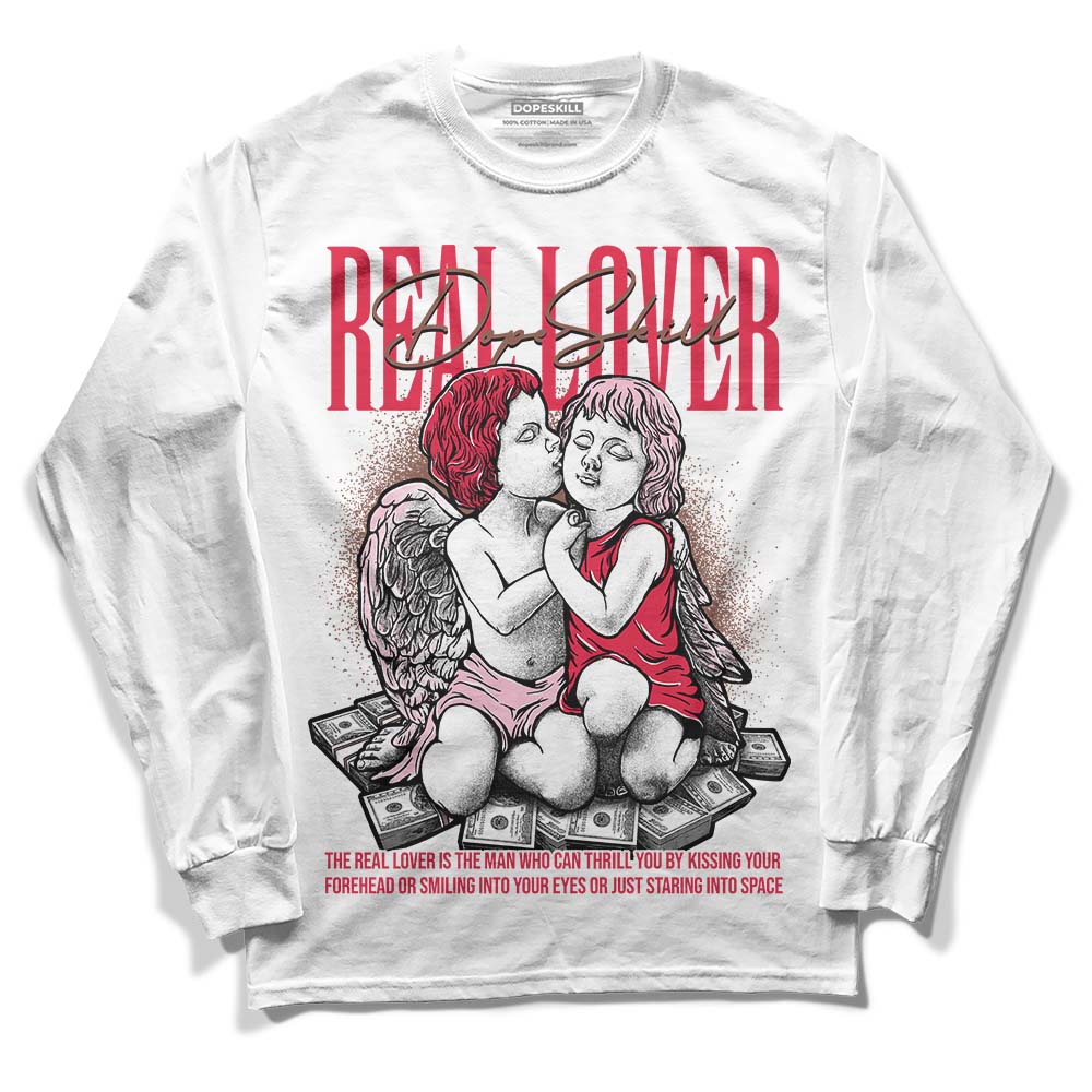 Dunk Low PRM Bacon DopeSkill Long Sleeve T-Shirt Real Lover Graphic Streetwear - White