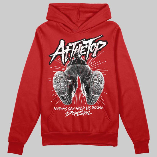 Red Sneakers DopeSkill Hoodie Nothing Can Hold US Down Graphic Streetwear - red