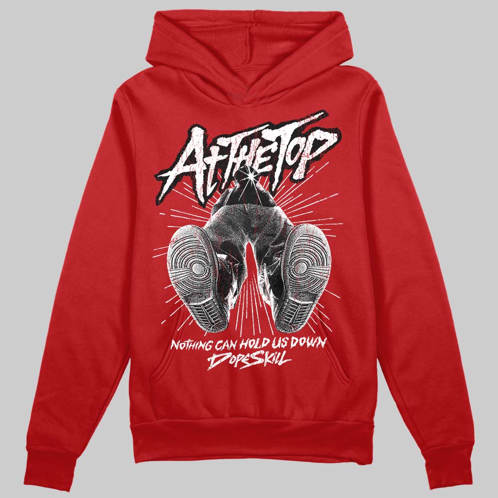 Red Sneakers DopeSkill Hoodie Nothing Can Hold US Down Graphic Streetwear - red