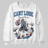 Jordan 12 Retro French Blue (2025) DopeSkill Sweatshirt Cant Lose Graphic Streetwear