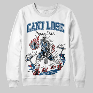 Jordan 12 Retro French Blue (2025) DopeSkill Sweatshirt Cant Lose Graphic Streetwear