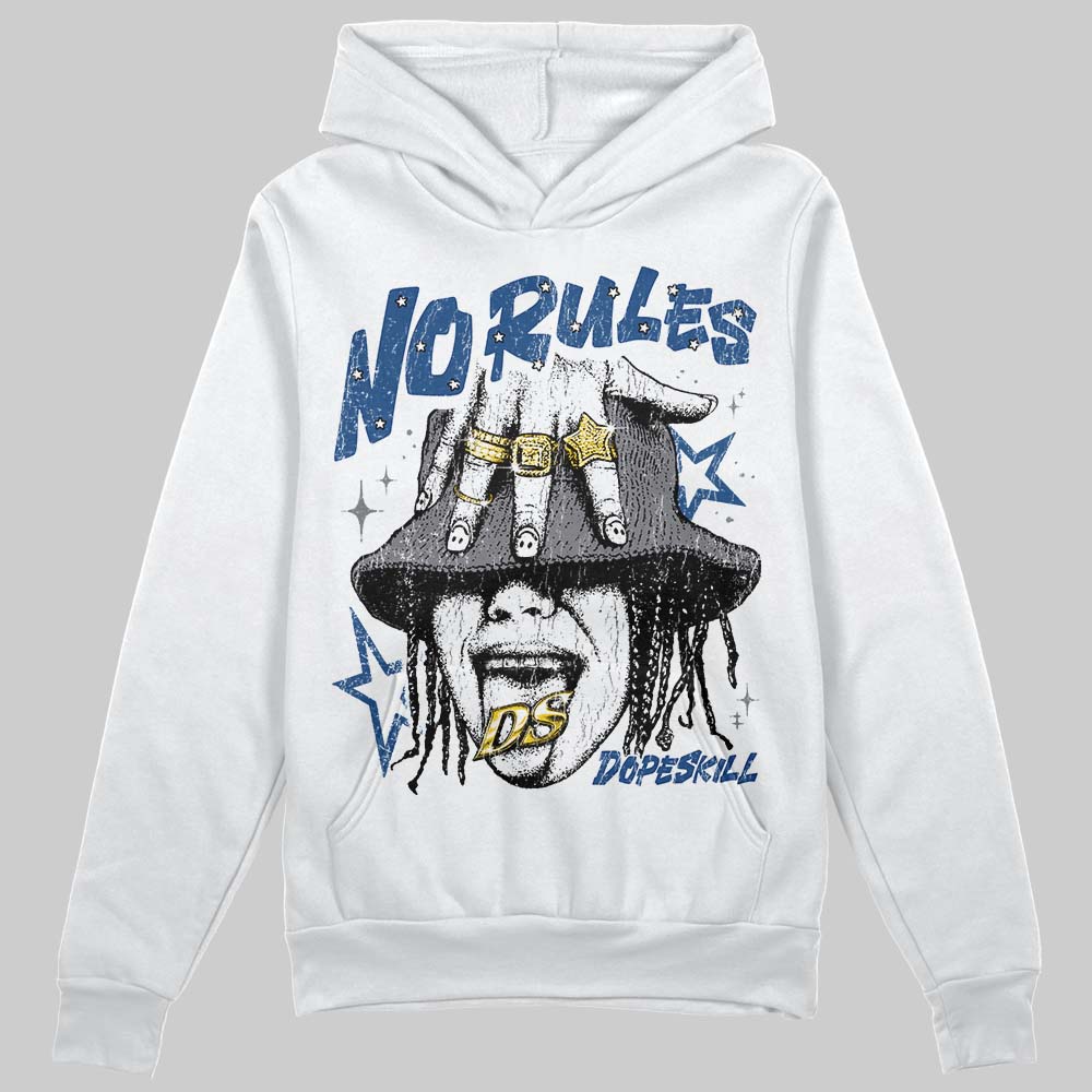 Jordan 9 Retro 'Flint Grey' 2026 DopeSkill Hoodie Sweatshirt No Rules Graphic Streetwear - White