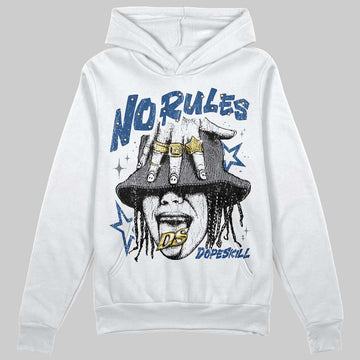 Jordan 9 Retro 'Flint Grey' 2026 DopeSkill Hoodie Sweatshirt No Rules Graphic Streetwear - White