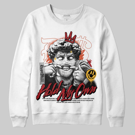 Nigel Sylvester x Air Jordan 4 ‘Brick by Brick’ DopeSkill Sweatshirt In My Way Graphic Streetwear - White