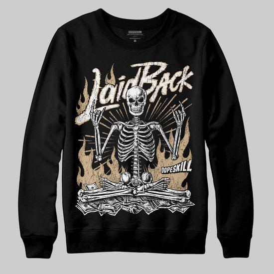 TAN Sneakers DopeSkill Sweatshirt Laid Back Graphic Streetwear - black