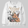 Nike Air Force 1 Low Canvas “Linen” DopeSkill Sweatshirt New No Days Off Graphic Streetwear - White