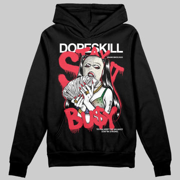 Jordan 11 Retro 285 Atlanta DopeSkill Hoodie Sweatshirt Stay It Busy Graphic Streetwear - Black