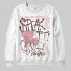 Adidas Campus 00s Dust Cargo Clear ‘Pink’ DopeSkill Sweatshirt Speak It Graphic Streetwear - White