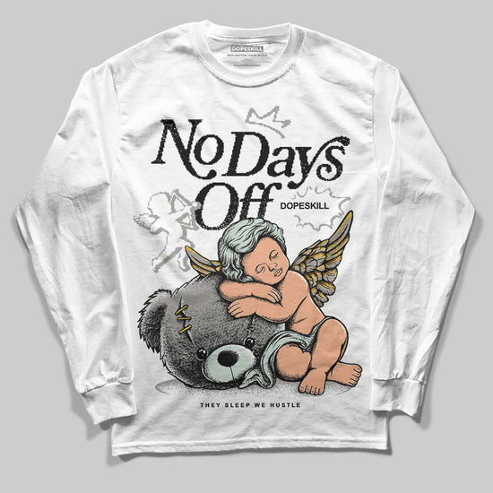 Jordan 1 Retro Low OG Year of the Snake (2025) DopeSkill Long Sleeve T-Shirt New No Days Off Graphic Streetwear - WHite