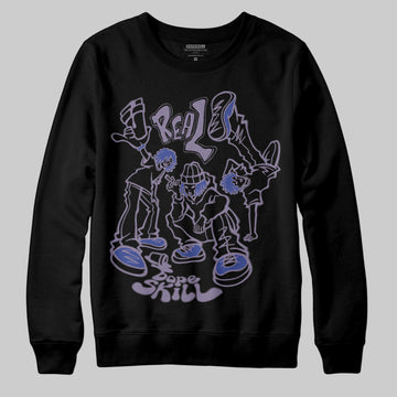 Jordan 1 Retro Low OG Zion Williamson Voodoo Alternate DopeSkill Sweatshirt Real Y2K Players Graphic Streetwear - Black