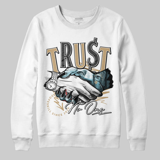 Jordan 11 City Pack “H-Town” DopeSkill Sweatshirt Trust No One Graphic Streetwear - White