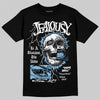University Blue Sneakers DopeSkill T-Shirt Jealousy Graphic Streetwear - Black