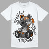 Jordan 3 Retro 'Fear Pack' DopeSkill T-Shirt Smile Through The Pain Graphic Streetwear - WHite