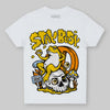 Jordan 6 “Yellow Ochre” DopeSkill Toddler Kids T-shirt Stay Busy Graphic Streetwear - White