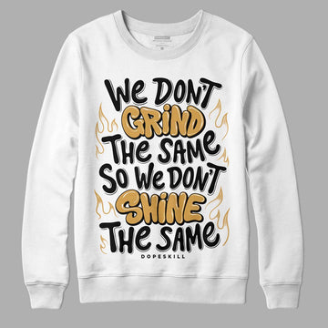 Jordan 11 "Gratitude" DopeSkill Sweatshirt Grind Shine Graphic Streetwear - White