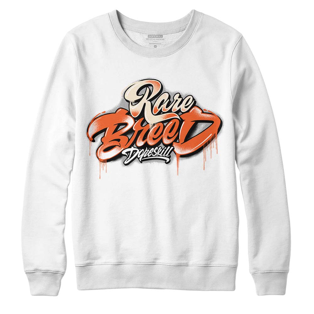 Jordan 3 Georgia Peach DopeSkill Sweatshirt Rare Breed Type Graphic Streetwear - White