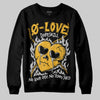 Jordan 5 'Tokyo' DopeSkill Sweatshirt Crying Heart Graphic Streetwear - Black