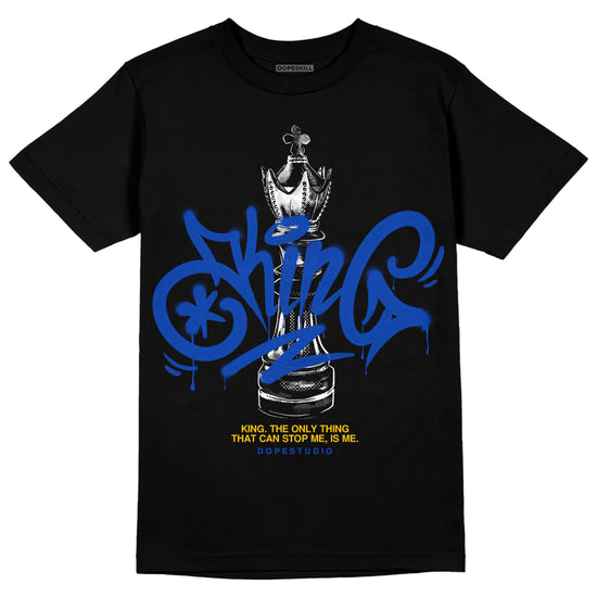 Jordan 14 “Laney” DopeSkill T-Shirt King Chess Graphic Streetwear - Black 