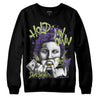 Jordan 4 Canyon Purple DopeSkill Sweatshirt Hold My Own Graphic Streetwear - Black