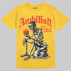 Yellow Sneakers DopeSkill T-Shirt Ambition Graphic Streetwear - Gold