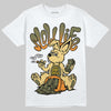 Olive Sneakers DopeSkill T-Shirt Slow Life Graphic Streetwear - White