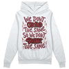 Jordan 1 Retro High OG “Team Red” DopeSkill Hoodie Sweatshirt Grind Shine Graphic Streetwear - White