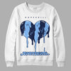 Jordan 5 Midnight Navy DopeSkill Sweatshirt Juneteenth Heart Graphic Streetwear