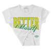 Dunk Low Reverse Brazil DopeSkill Women's Crop Top Better Myself Graphic