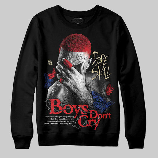Jordan 3 “Seoul 2.0” DopeSkill Sweatshirt Boys Don't Cry Graphic Streetwear - black