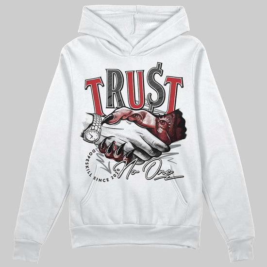 Jordan 8 Retro Bugs Bunny (2025) DopeSkill Hoodie Sweatshirt Trust No One Graphic Streetwear - White