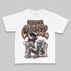 Jordan 3 "World’s Best Dad" DopeSkill Toddler Kids T-shirt Paper Chaser Boy Graphic Streetwear - White 