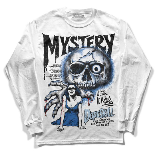 Jordan 11 Low “Space Jam” DopeSkill Long Sleeve T-Shirt Mystery Ghostly Grasp Graphic Streetwear - White