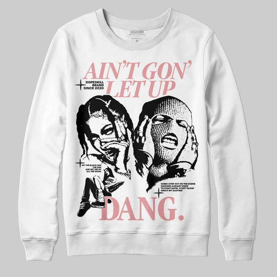Harris Tweed x Wmns Dunk Low 'Black Phantom' DopeSkill Sweatshirt Ain't Gon' Let Up Graphic Streetwear -0 White