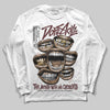 Jordan 11 “China” DopeSkill Long Sleeve T-Shirt The Mouth With No Droughts Graphic Streetwear - White