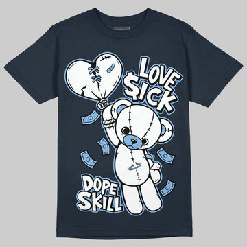 AJ 6 Midnight Navy DopeSkill T-shirt Love Sick Graphic