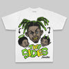 Neon green Oversize Print Two Sides DopeSkill Graphic Premium T-shirt Streetwear - White