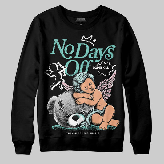 Jordan 11 Low "Igloo" DopeSkill Sweatshirt New No Days Off Graphic Streetwear - black