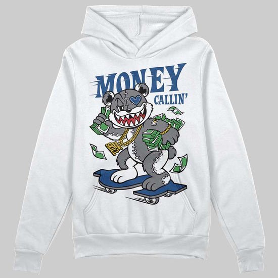 Jordan 9 Retro 'Flint Grey' 2026 DopeSkill Hoodie Sweatshirt Money Callin' Graphic Streetwear - White