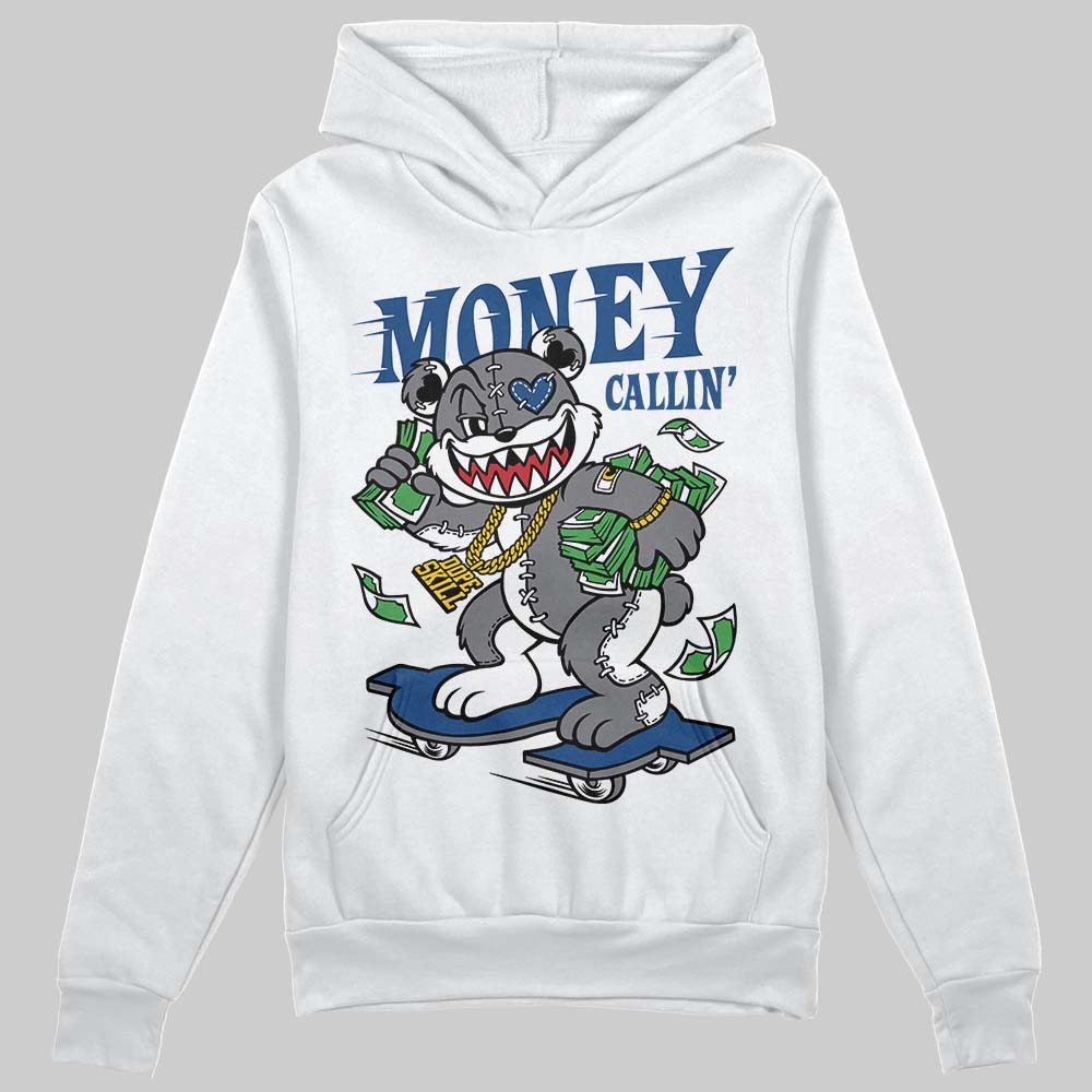 Jordan 9 Retro 'Flint Grey' 2026 DopeSkill Hoodie Sweatshirt Money Callin' Graphic Streetwear - White