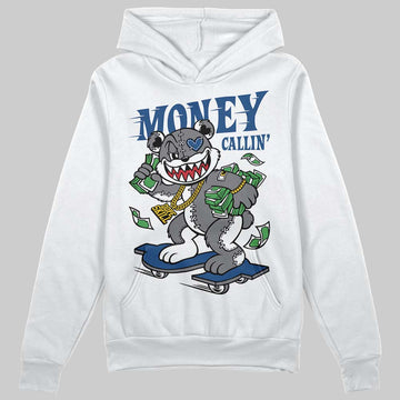 Jordan 9 Retro 'Flint Grey' 2026 DopeSkill Hoodie Sweatshirt Money Callin' Graphic Streetwear - White