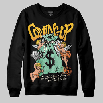 SB Dunk Low Rodeo Tourmaline DopeSkill Sweatshirt Money Bag Coming Up Graphic Streetwear - Black