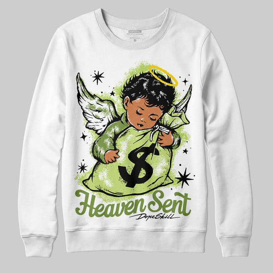 Dunk Low Pro SB 'Fruity Pack - Green Apple' DopeSkill Sweatshirt Heaven Sent Graphic Streetwear - White