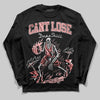 Jordan 3 Retro Valentine's Day Treat Yourself (2025) DopeSkill Long Sleeve T-Shirt Cant Lose Graphic Streetwear - Black