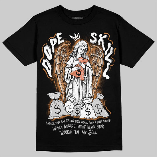 Jordan 14 Golf "US Open" DopeSkill T-Shirt Angels Graphic Streetwear - black