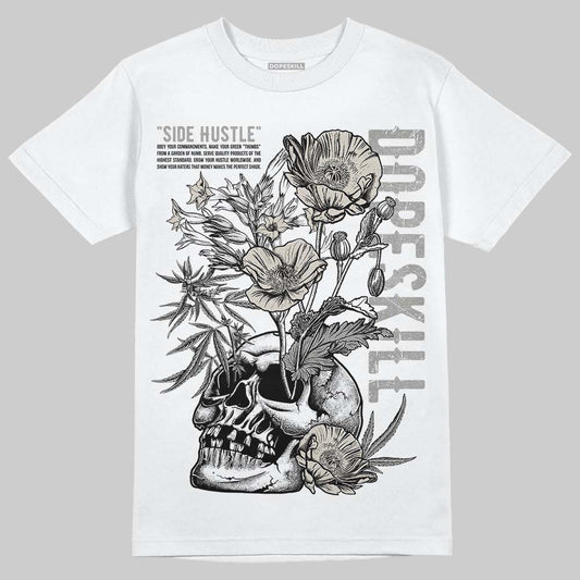 Jordan 3 Retro Pure Money DopeSkill T-Shirt Side Hustle Graphic Streetwear - White
