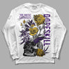 Jordan 12 “Field Purple” DopeSkill Long Sleeve T-Shirt Side Hustle Graphic Streetwear - White