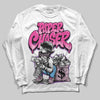 Pink Sneakers DopeSkill Long Sleeve T-Shirt Paper Chaser Boy Graphic Streetwear - White