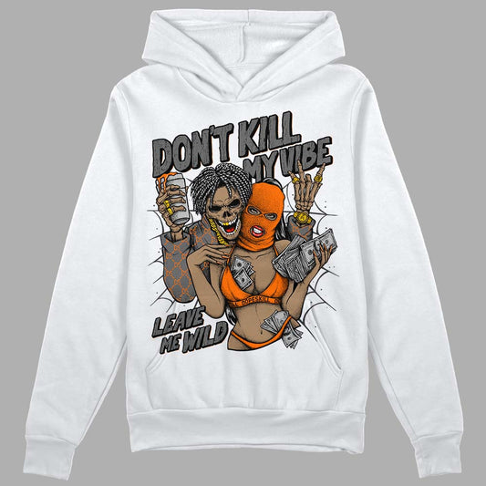 Jordan 3 Retro 'Fear Pack'  DopeSkill Hoodie Sweatshirt Don't Kill My Vibe Graphic Streetwear - White 